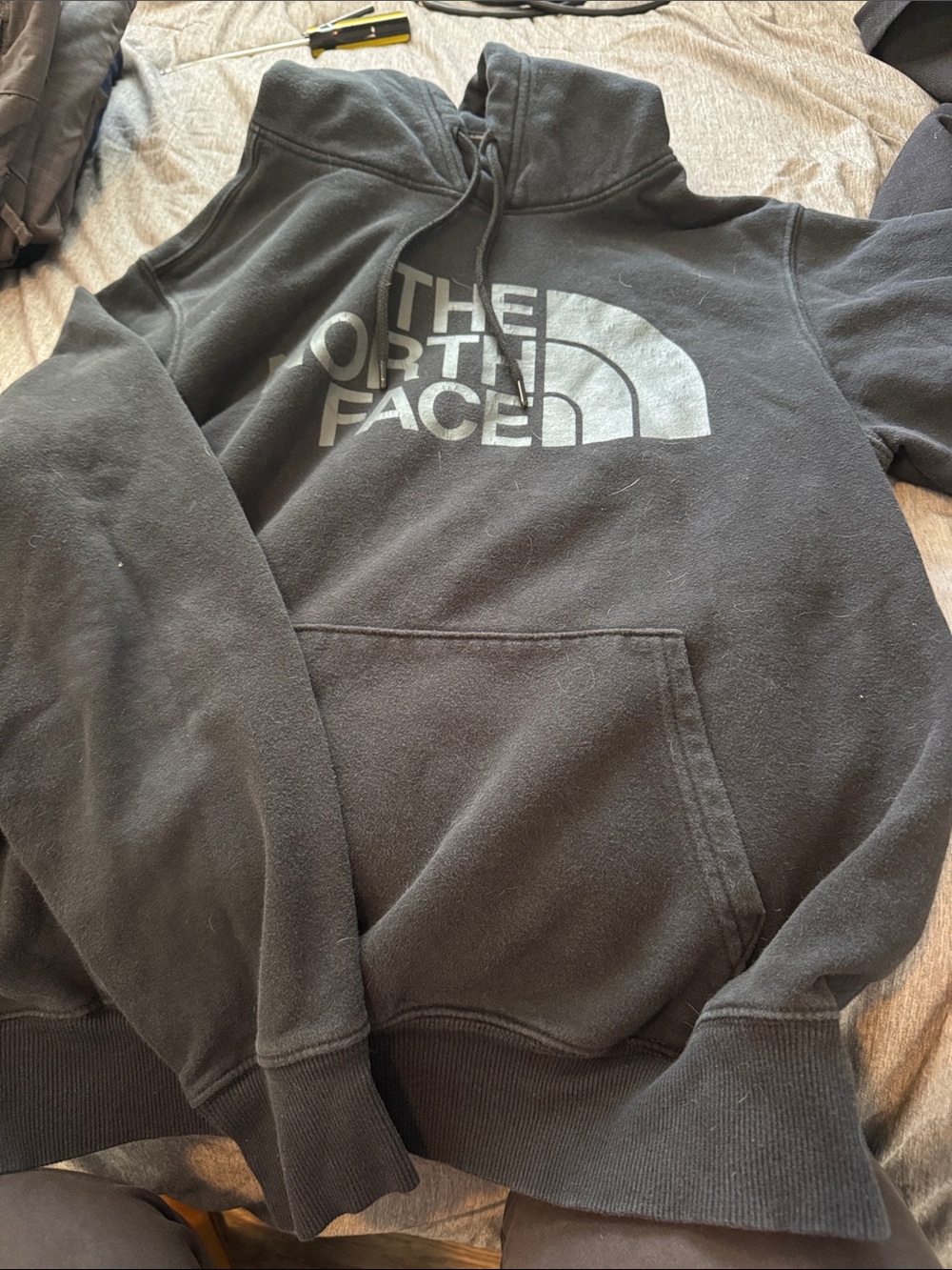 The North Face Men's Black Crewneck Logo Sweatshirt